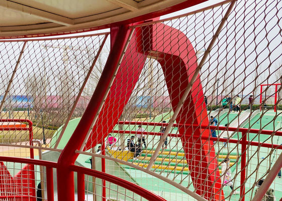 SS316 Stainless Steel Cable Mesh Corrosion Resistant Zoo Mesh