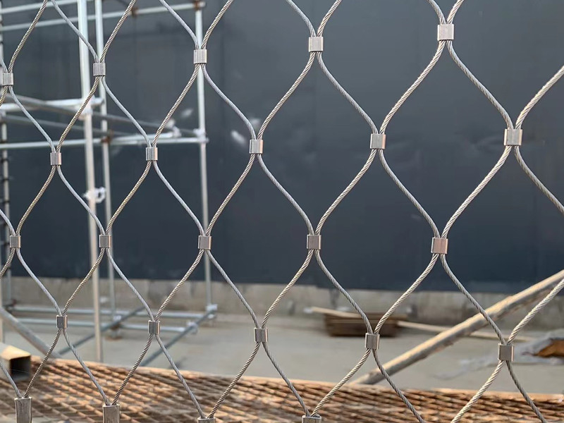 X Tend Stainless Steel Rope Mesh Web Net Ss Zoo Mesh