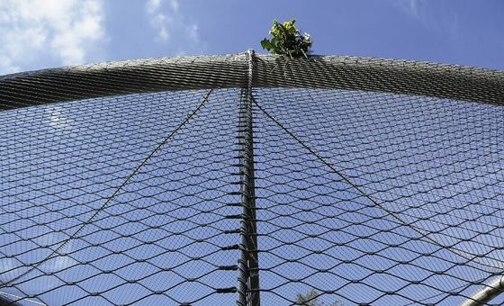 Lưới an toàn bằng thép không gỉ, dây 2.0mm, lỗ 60x60mm, bảo vệ chống rơi