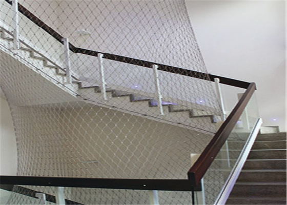 Lưới lan can linh hoạt Sus 304 Lỗ 60 * 60 mm