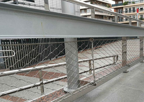 Hàng rào dây thép không gỉ để bảo vệ Lỗ 2.0 MM 60x60 MM