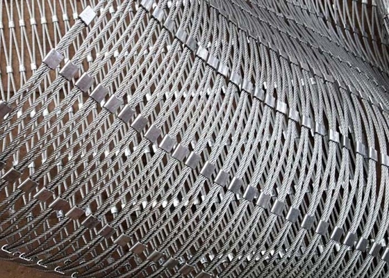 Dây 2.0Mm SS X Tend Cable Lưới với Ferrule Không gỉ để bảo vệ