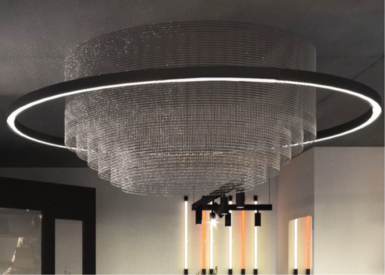 Rèm liên kết chuỗi nhôm dây 1,5mm 1,9mm trang trí cho nhà hàng Rustproof