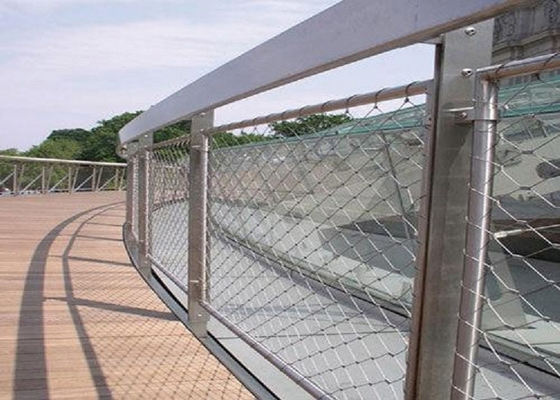 Lưới an toàn bảo vệ đường cao tốc với lưới thép không gỉ chống kiềm