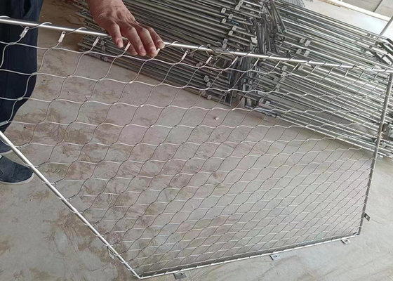 Bảo vệ Lưới dây 4mm Dễ dàng lắp ráp Thép không gỉ chống ăn mòn