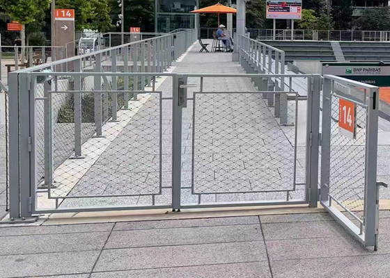 Lan can cáp thép không gỉ linh hoạt lưới chống ăn mòn tùy chỉnh