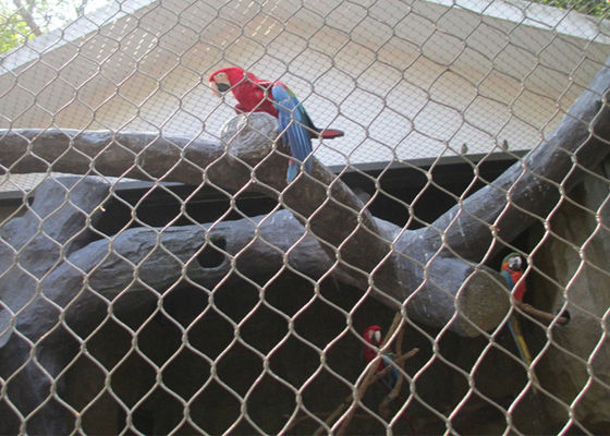 304 Stainless Steel Wire Rope Mesh for Aviary Ladder kích thước tùy chỉnh