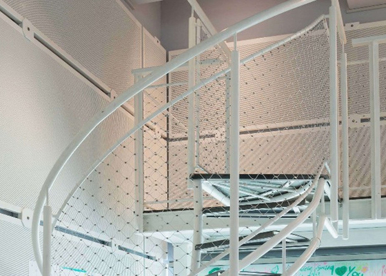 60 mm Pitch Ferrule Balustrade Cable Mesh 60x104mm Mở