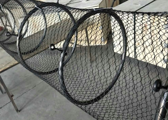 Sus 316 sợi dây oxit đen 3mm đường kính 300x300mm