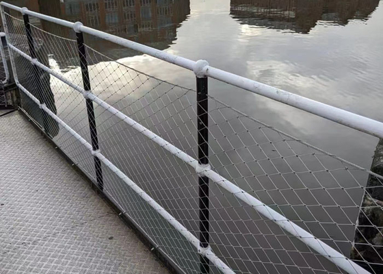 316 Stainless Steel Rope Balustrade Cable Mesh Dụng không rỉ sét