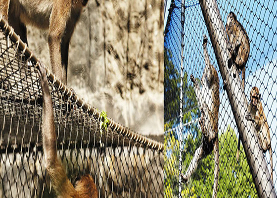 Stainless Steel Zoo Enclosure Aviary Wire Netting 1m Roll Width Anti Rust