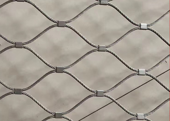 304 F Stainless Steel Wire Rope Zoo Wire Mesh Cho Động vật