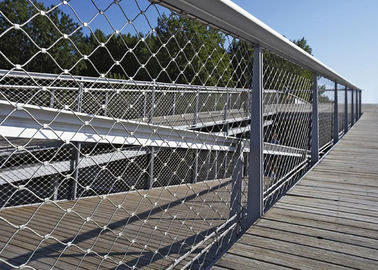 Lưới thép trang trí X-tend cho hàng rào, thép không gỉ 2.0mm