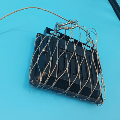 7 x 7 Wire Mesh chống rơi Cover thép an toàn lưới cho đèn pha loa