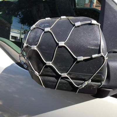 Chất liệu chống trộm cắp xe Side Mirror Stainless Steel Rope Mesh Bag