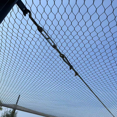 7x19 Stainless Steel Bird Aviary Net - Diamond Protection Mesh cho vườn thú