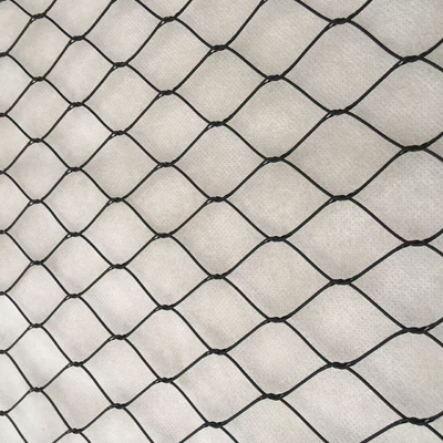 Mạng lưới dây thừng thép không gỉ oxit đen