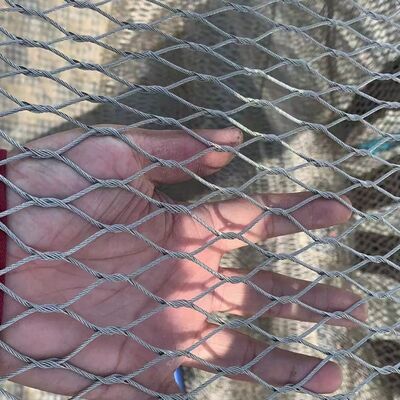 X-Type Stainless Steel Wire Cable Rope Mesh Balustrade Protective