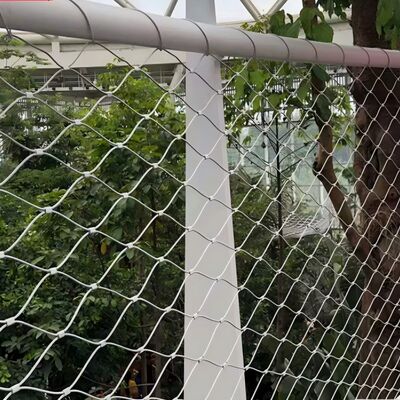 Stainless Steel Rope Mesh 30 * 30mm mở an toàn lưới hàng rào lưới chống rơi lưới