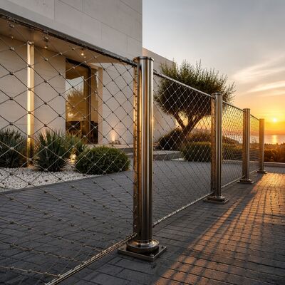 SS316 Stainless Steel Rig Fixture Netting Prevention for Secondary Retention