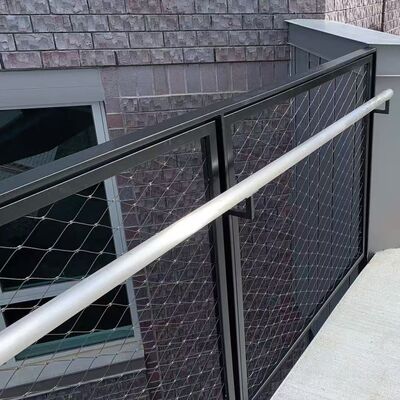 Lưới cáp thép không gỉ tùy chỉnh chống ăn mòn SUS 304/316 và cường độ cao 100-110.000 PSI cho lan can cáp