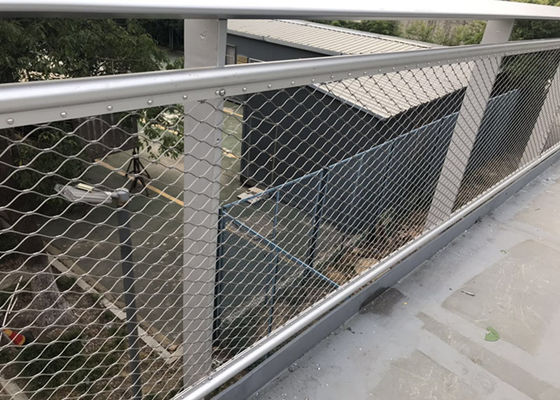1.5mm Webnet Stainless Steel Mesh Railing Guard Bridge Staircase