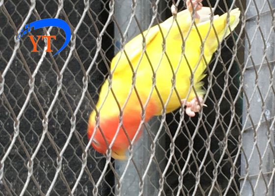 Lưới thép không gỉ linh hoạt 7x7 Aviary Wire Netting cho vườn bách thú