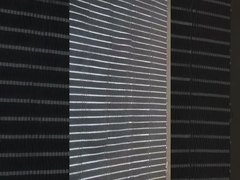 AISI 304 316 Webnet linh hoạt về kiến ​​​​trúc Lưới thép không gỉ Ferrule Dây 2.0mm lỗ 60 * 60mm