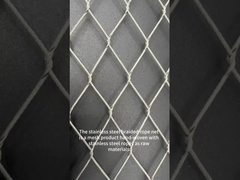 Giới thiệu chi tiết về lưới cáp thép không gỉ