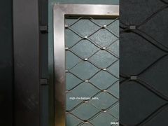 Lưới cáp thép không gỉ để bảo vệ độ cao